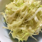 簡単！キャベツと長ネギのごまポン酢和え